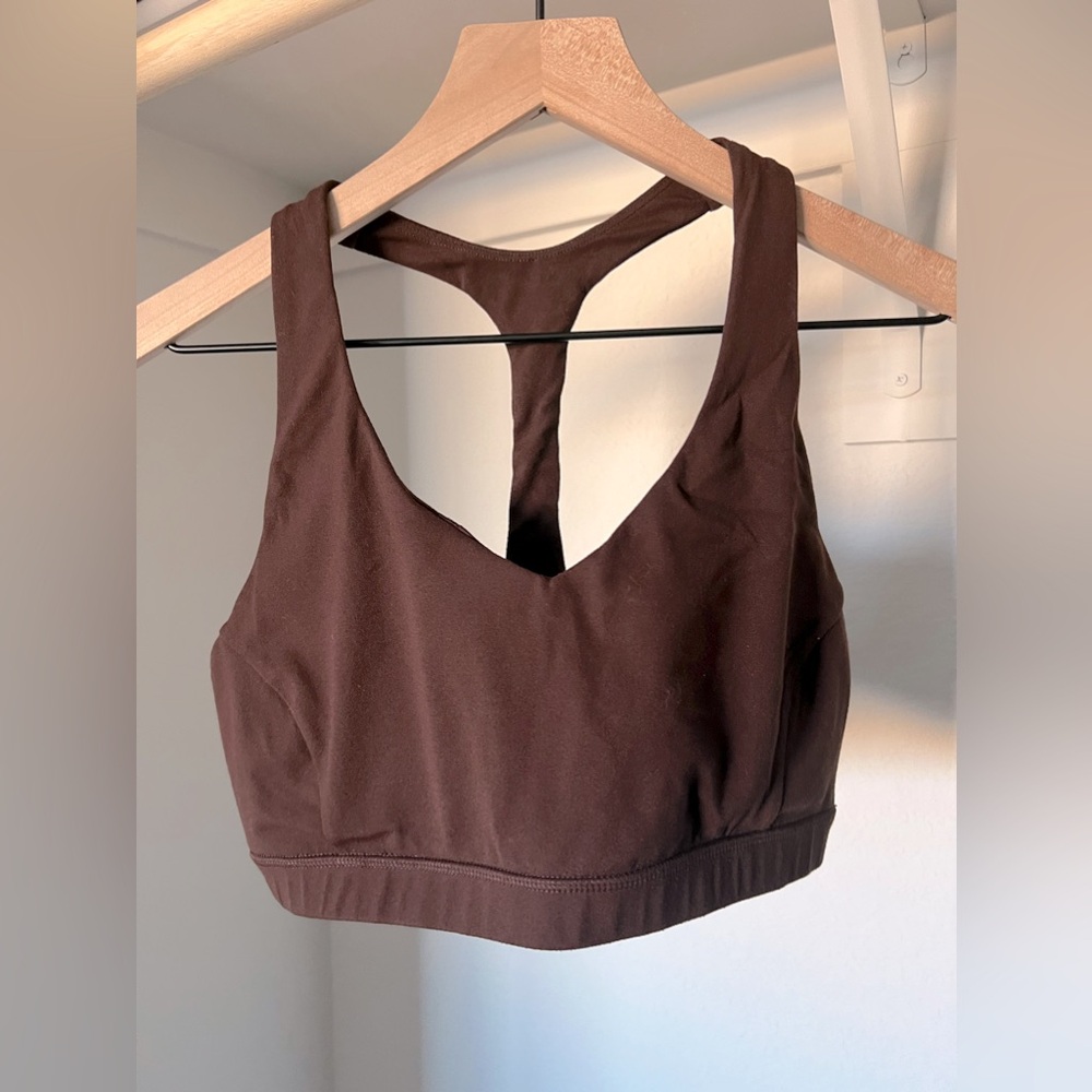 Brown Sports Bra
